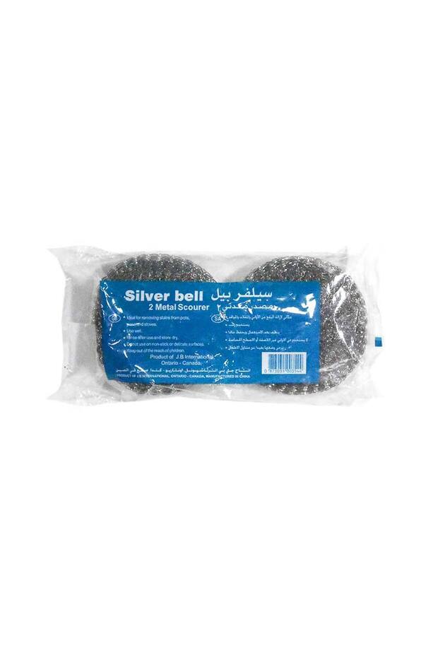 Silver Bell Metal Scourers 2 Pieces