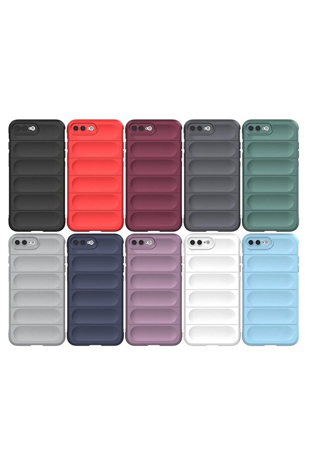 Magic Shield Θήκη Σιλικόνης Grey (Apple iPhone 8 Plus/7 Plus) - 2