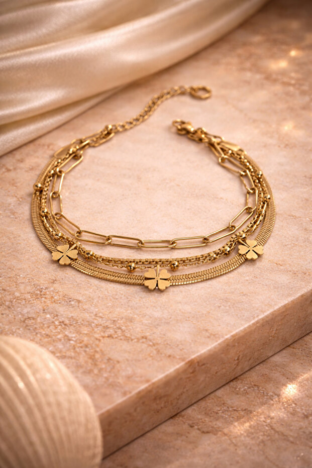 Steel Bracelet Bl Elegant Office Style Complementing Stylish Gift