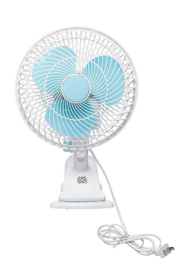 High-Speed 240V Desk Fan with 180° Adjustable Head – Clip-On Table Fan for Efficient Cooling