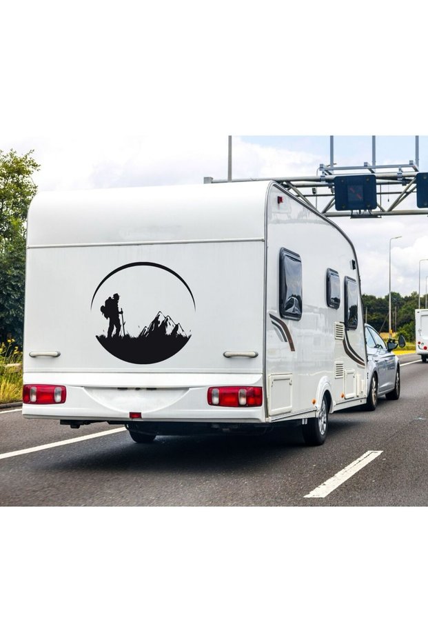 Caravan Sticker Mountaineer Sticker Model Sticker 50X50