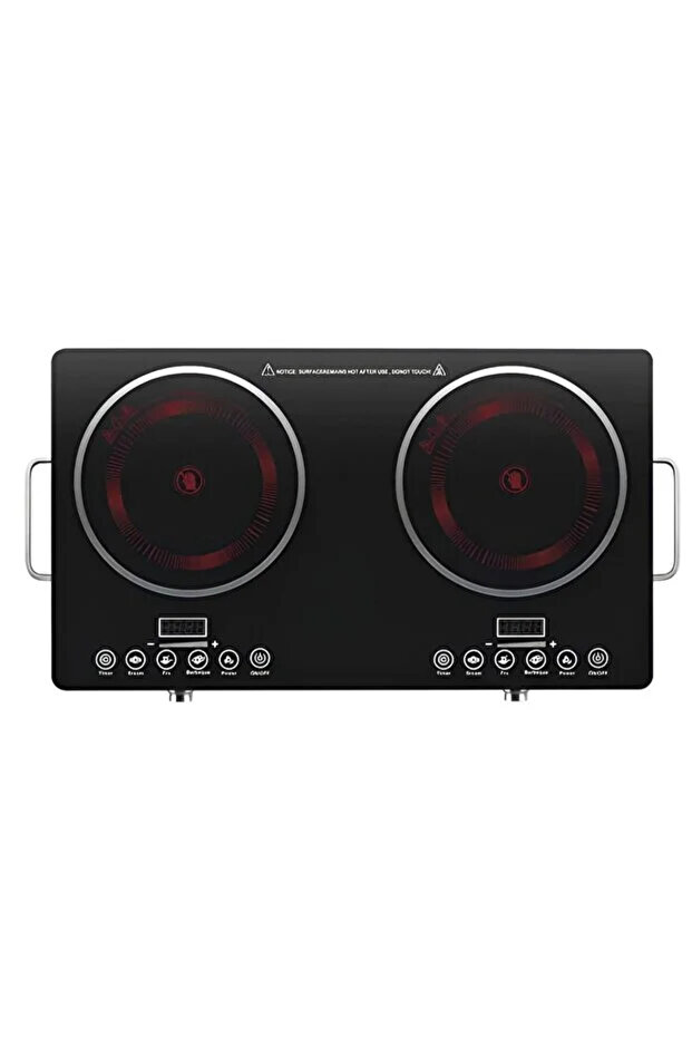 Double Infrared Cooker 3500W – Portable Dual Burner Electric Stove