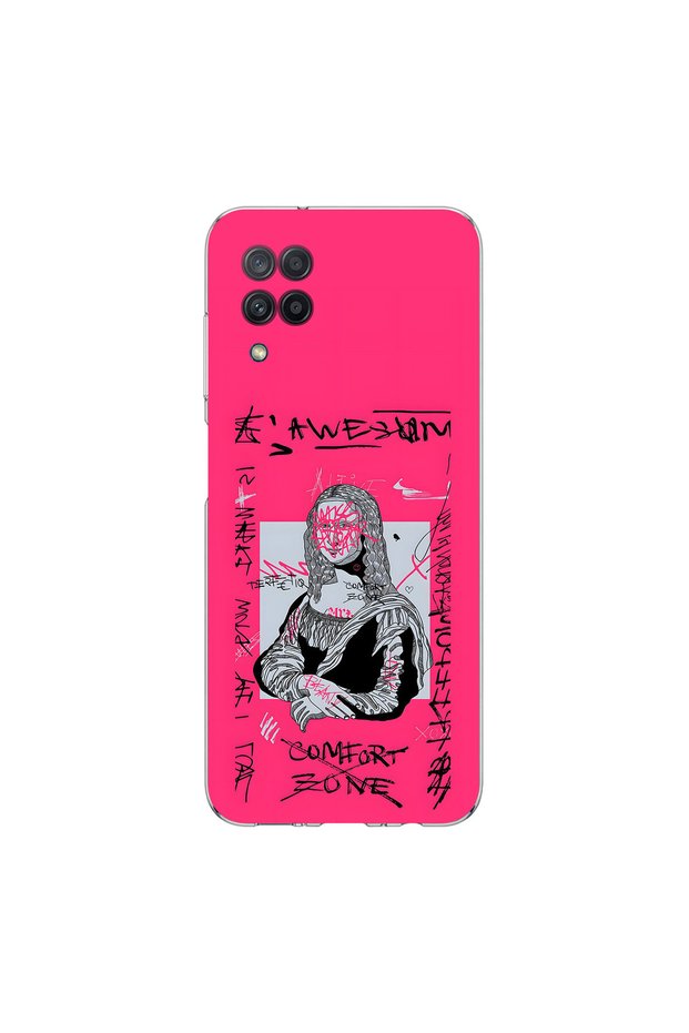 Samsung Galaxy M12 Compatible Graffiti 1 Design Transparent Case