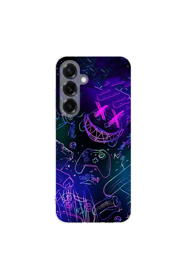 Samsung Galaxy S25 Plus Compatible Graffiti 4 Design Transparent Case