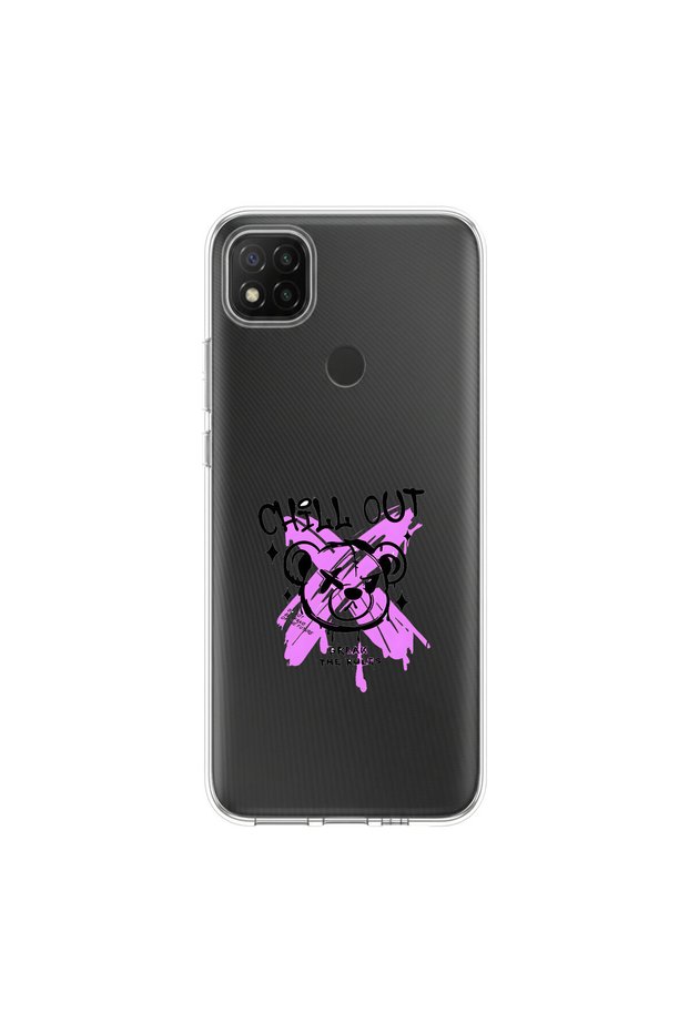 Redmi 9C Compatible Graffiti 7 Design Transparent Case