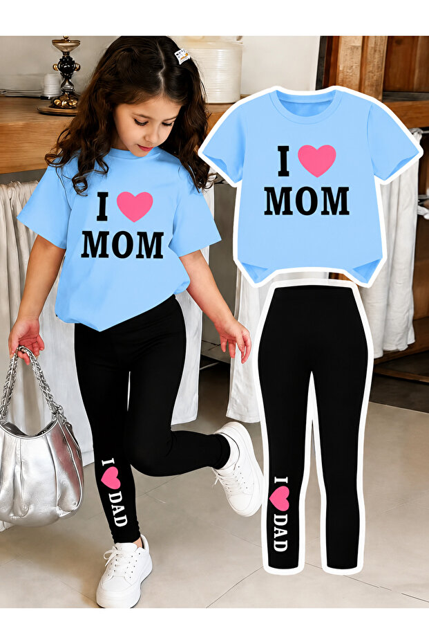 Kids Leggings and T-Shirt Set