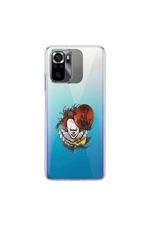 Poco M5S Compatible Horror 1 Design Transparent Case