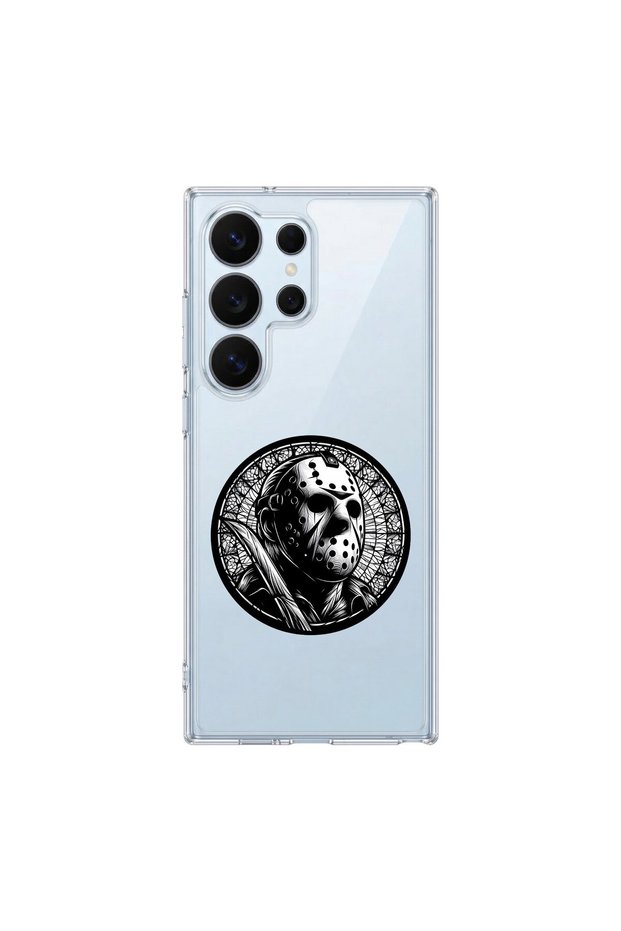 Samsung Galaxy S26 Ultra Compatible Horror 5 Design Transparent Case