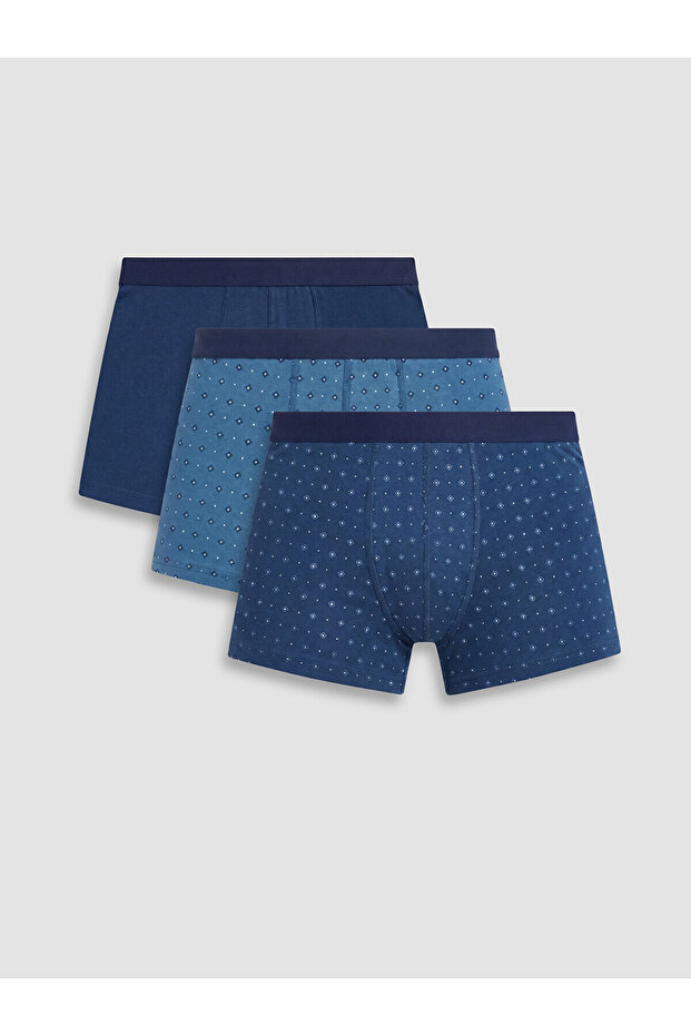 Relax Fit Cotton Flexible Men's 3-Pack Boxers (S6)