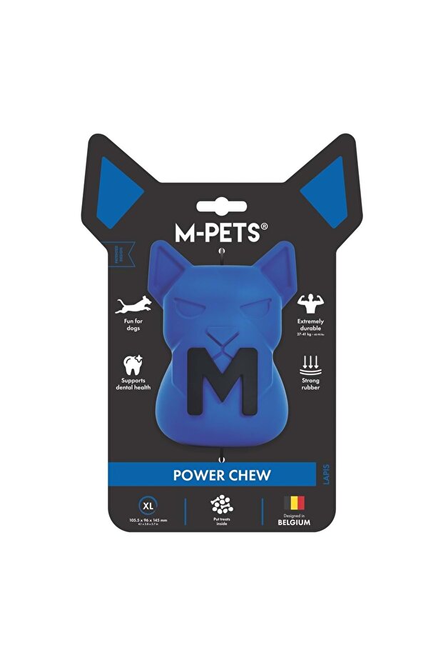 Power Chew Rubber Dog Treat Toy Lapis (XL)
