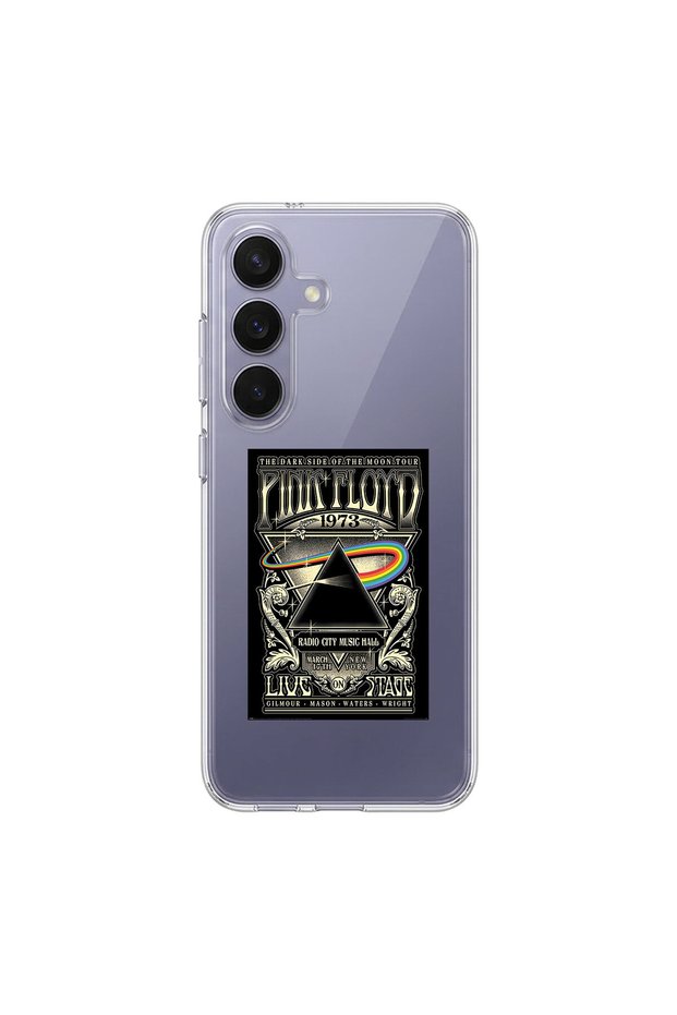 Samsung Galaxy S25 Compatible Metal 11 Design Transparent Case