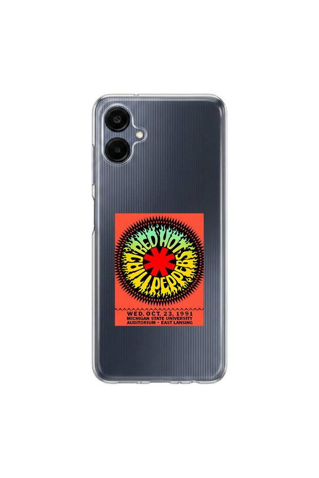 Samsung Galaxy A06 Compatible Metal 14 Design Transparent Case