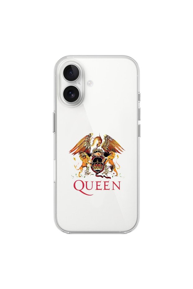 iPhone 17 Compatible Metal 12 Design Transparent Case