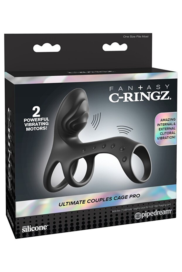 Fantasy C-Ringz Ultimate Couples Cage Pro – Silicon - 2