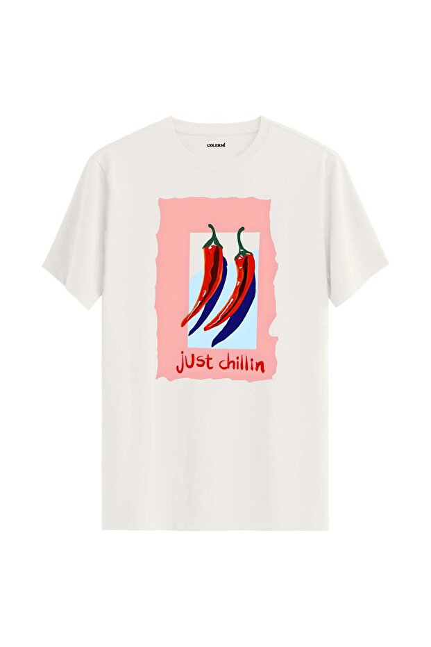 Humorous T-Shirt with Hot Pepper Design