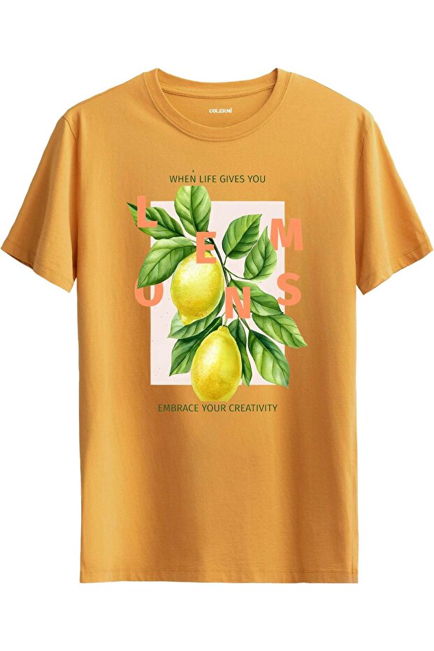 When Life Gives You Lemons Printed T-Shirt
