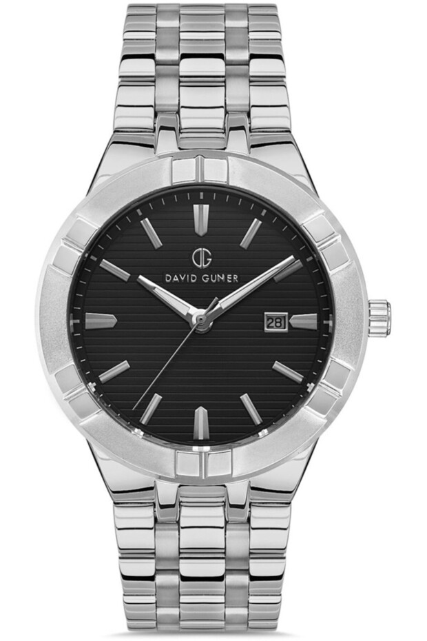 Dg-8388Ga-A2 Calendar 3 Atm Water Resistant Metallic Color Men's Wristwatch