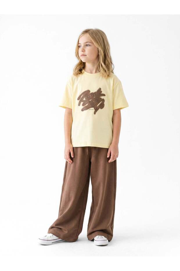 Girl's Summer Pajama Set 8-14 Years 8406