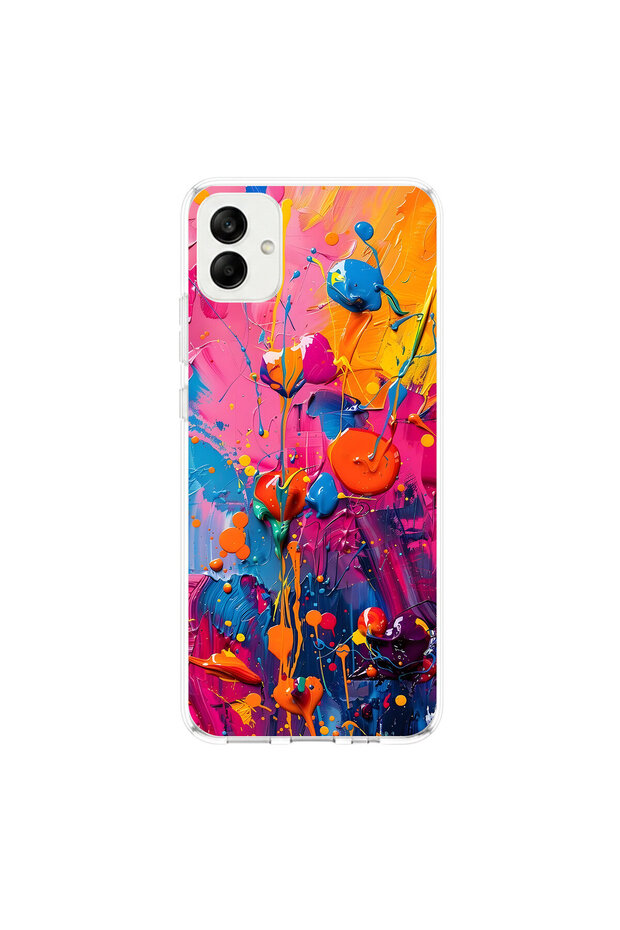 Samsung Galaxy A04 Compatible Graffiti 3 Design Transparent Case
