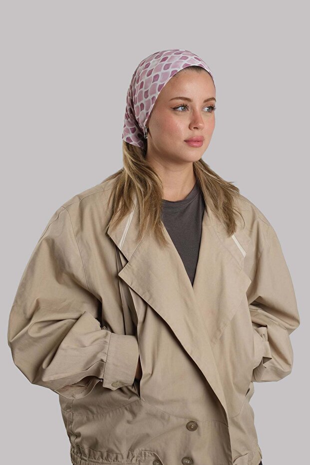 Şarabi Practical Ready-To-Wear Buff Bandana Sandy Patterned Tube Cap 2419_08