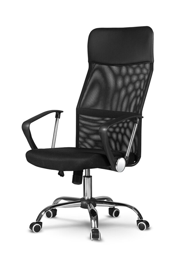 Scaun de birou Sydney Micro-Mesh Negru - 3