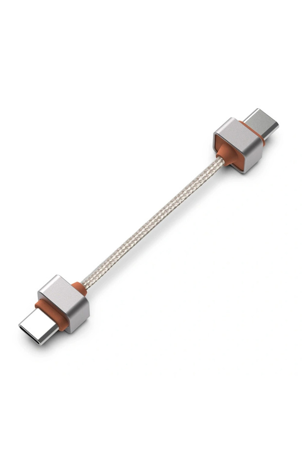 TC03SS USB-C to USB-C Silver Cable