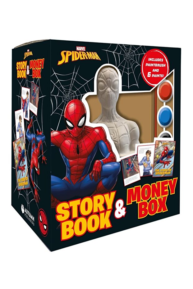 Marvel Spider-Man: Story Book & Money Box