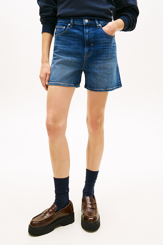 Women's Mom Denim Shorts Bj8155