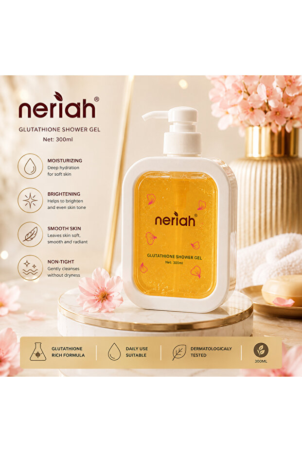 Glutathione shower gel