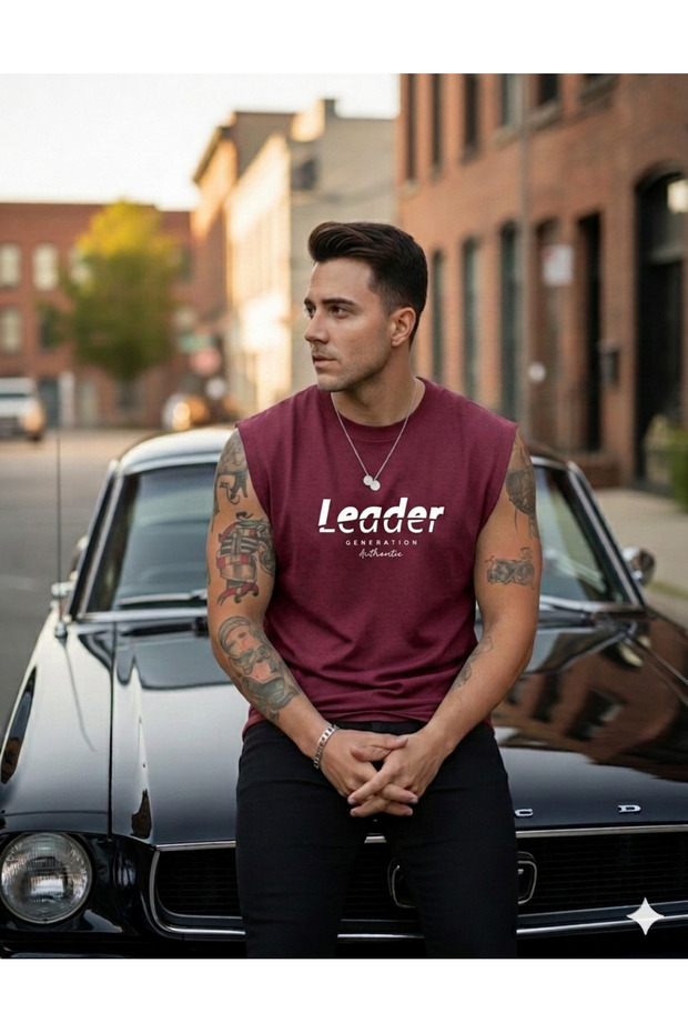 تي شيرت LEADER بدون أكمام