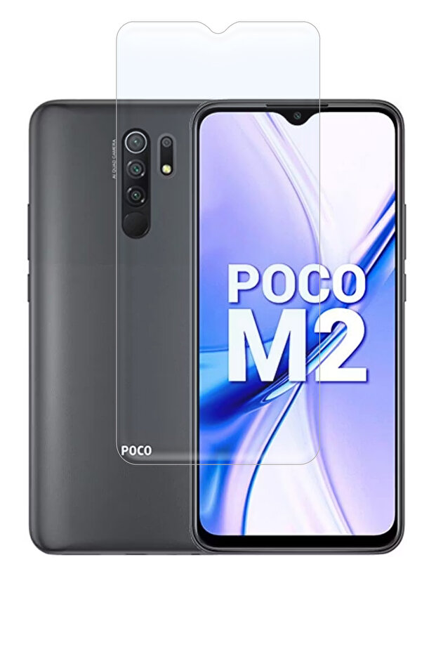 Xiaomi Poco M2 Compatible Hd Glossy Nano Screen Protector 9H Flexible Shatterproof Protection