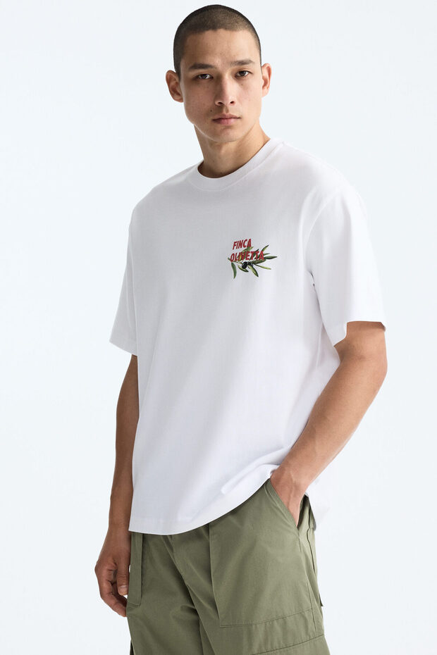 Loose Fit Baskılı Tişört