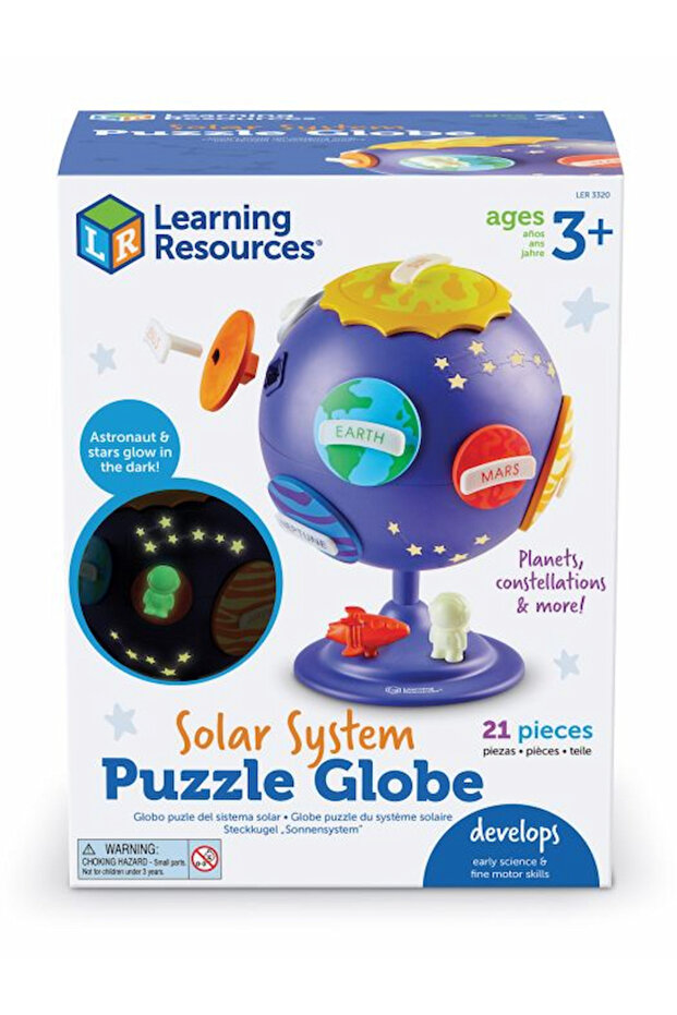 Solar System Puzzle Globe