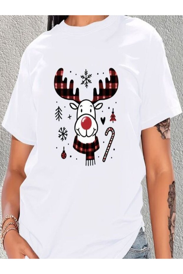 White Oversize Women's T-Shirt