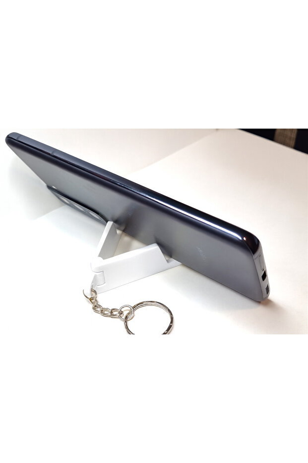 Portable Phone Holder Keychain Stand Compact Smartphone Support Bracket