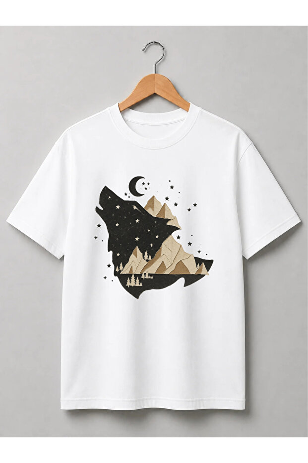 Tunalya Strong Bozkurt Special Design Premium Printed Unisex Cotton T-Shirt - High Quality