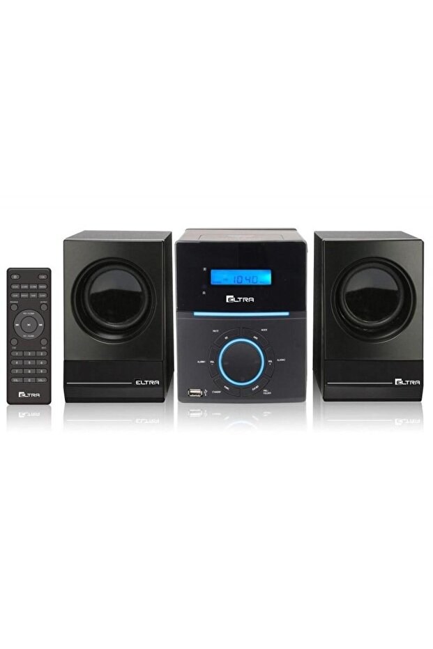 Tower Audio System BT/CD/USB, Black - 1