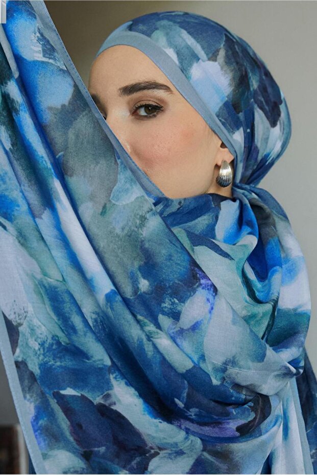 شال منعش بنقشة الزهور 8646