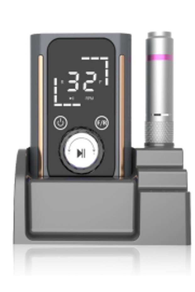 Professional Nail File Machine 09 - 45,000 Rpm Ultra Powerful Motor and Zero Vibration