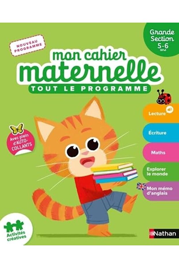Mon Cahier Maternelle Grande Section 56 Ans