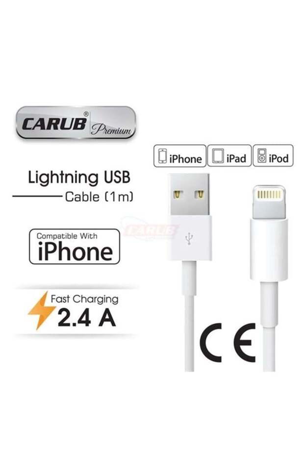 ŞARZ KABLOSU USB İPHONE 1MT