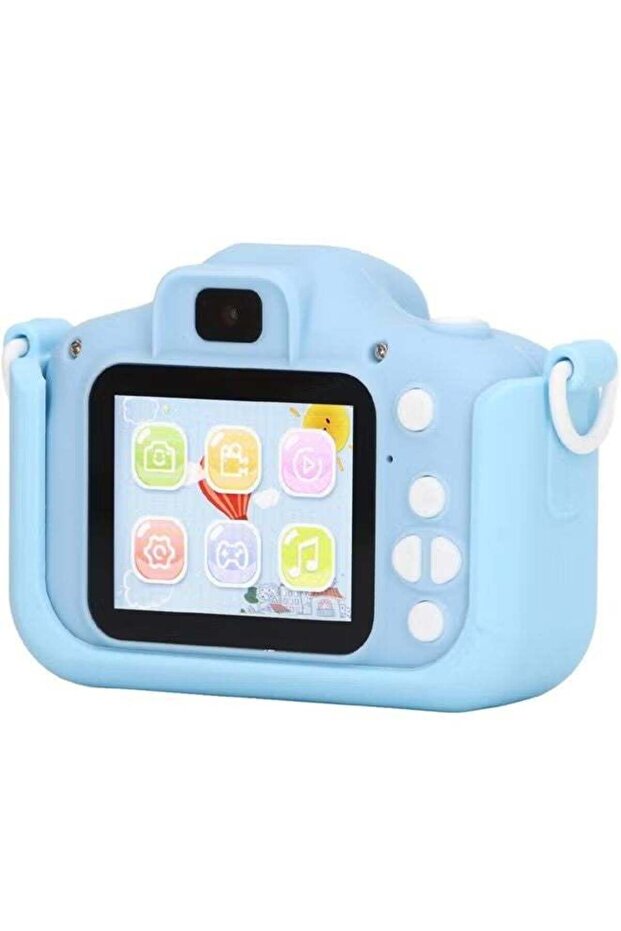 Digital Kids Camera – Blue – 2.0 Inch IPS Screen with 1080P HD Video Recording – Fun Educational Toy Camera
