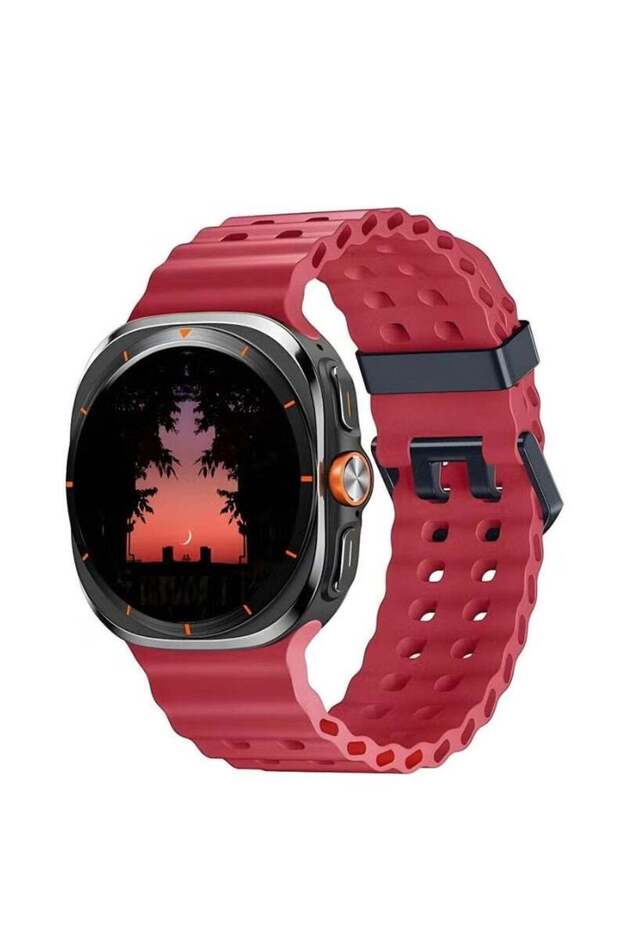 Samsung Galaxy Watch 7 Ultra Replacement Watch Strap 47mm – Soft Silicone Adjustable Sport Bracelet