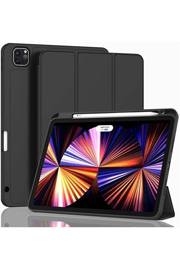 New iPad Pro 11 Inch Case 2022 4th Gen/2021 3rd Gen /2020 2nd Gen with Pencil Holder,Smart iPad Case