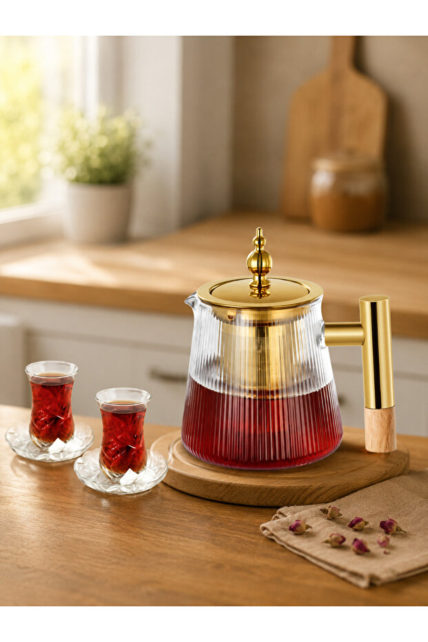 إبريق شاي زجاجي DLC-36299