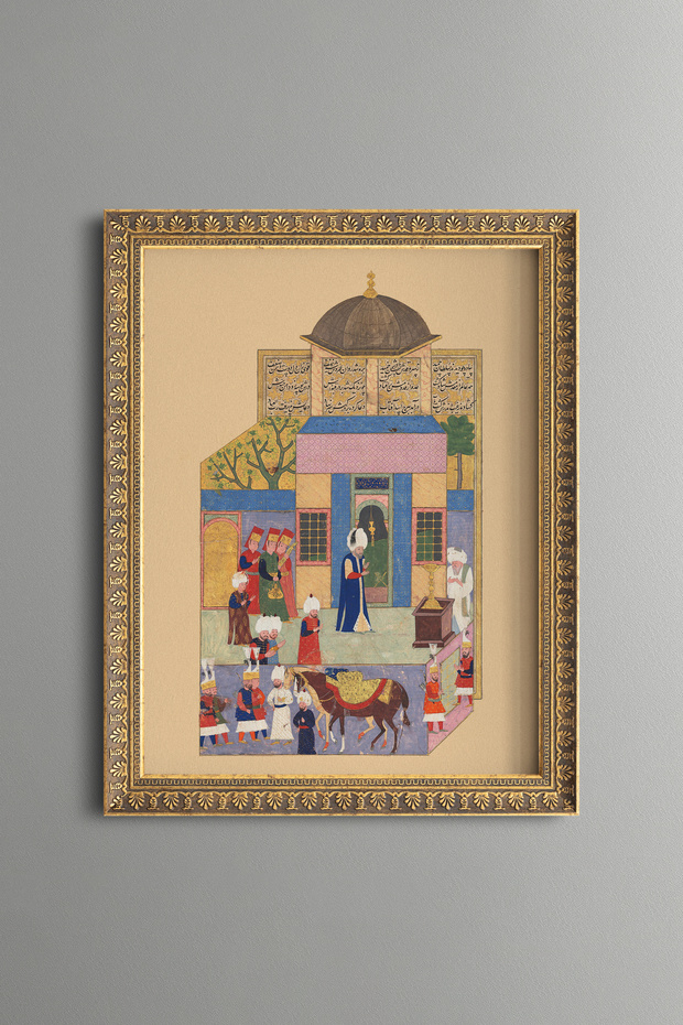 روث - لوحة فنية بنمط عتيق - موديل نحيف