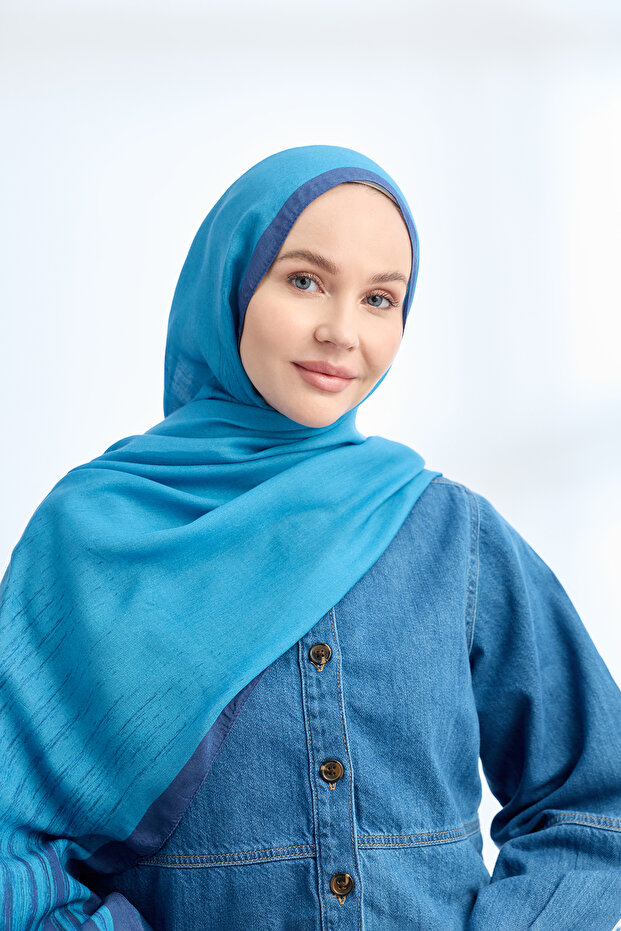 شال أنيق بنمط هارموني لينورا - أوشن - 2