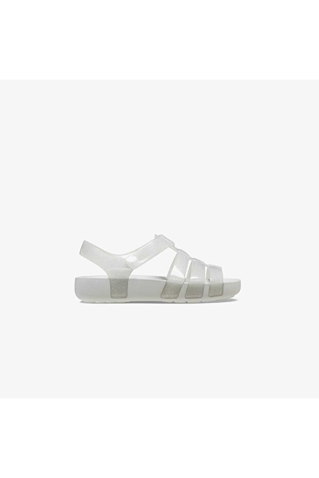 Isabella Glitter K Children's Gray Sandals Juststep