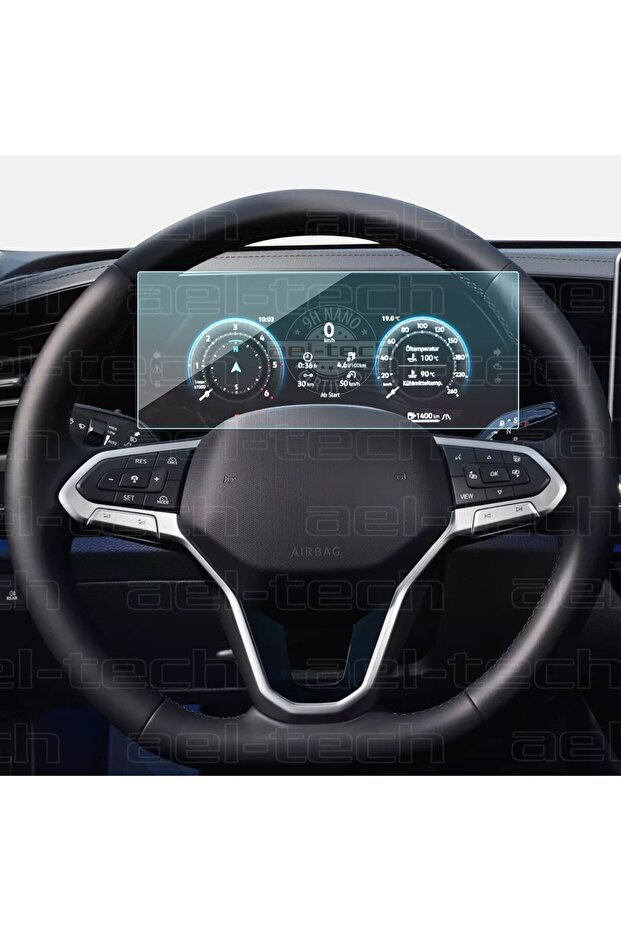 Volkswagen Passat 10.25 Inch Digital Cockpit Pro Compatible Nano Screen Protector 2024-2026