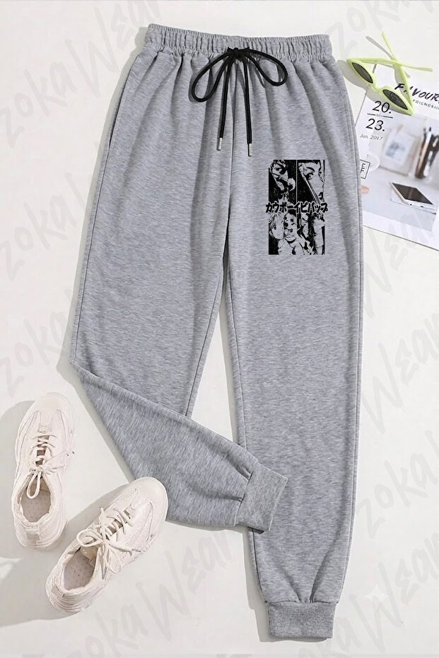 Unisex Cowboy Bebop Characters Printed Sweatpants